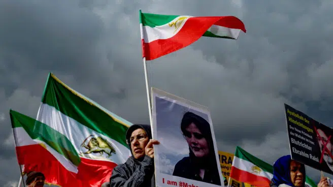 Manifestación por las mujeres de Irán en Berlín - El Independiente