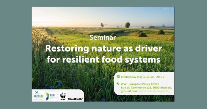 Restaurar la naturaleza como motor de sistemas alimentarios resilientes