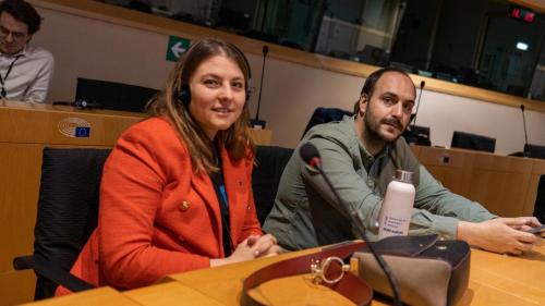 Soraya Rodríguez Ramos presenta junto a la ONG Race & Equality la proyección del documental “Cuba: dos patrias” organizada por Renew Europe en el Parlamento Europeo. 